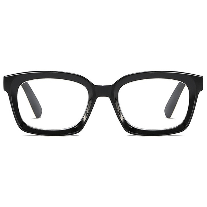 Ochelari de vedere fotocromatici, Mcoorn, Protectie lumina albastra, Negru, +4.00