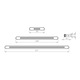 Maner Mobila Lungo Negru Mat + Cupru Mat 032 mm