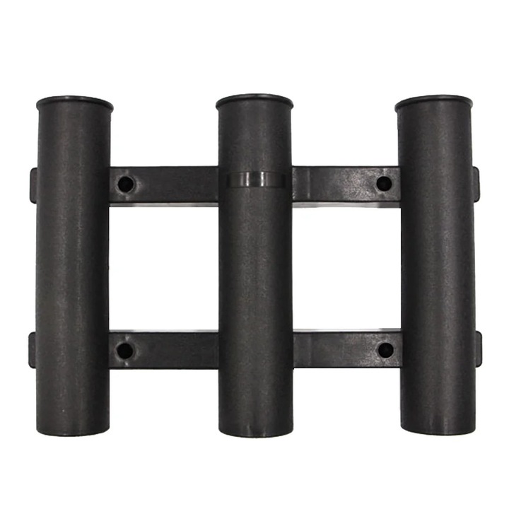 Suport lansete kayak barca, plastic negru, 31.5x22.6x6.5cm