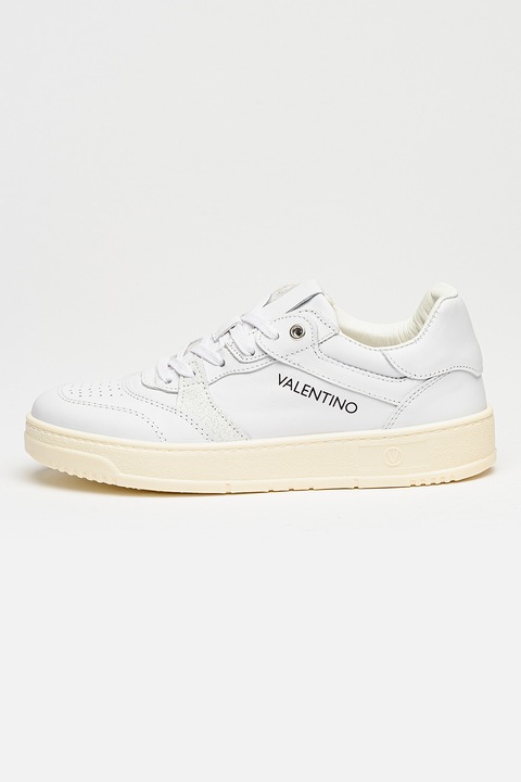 Valentino, Uniszex bőrsneaker, Fehér
