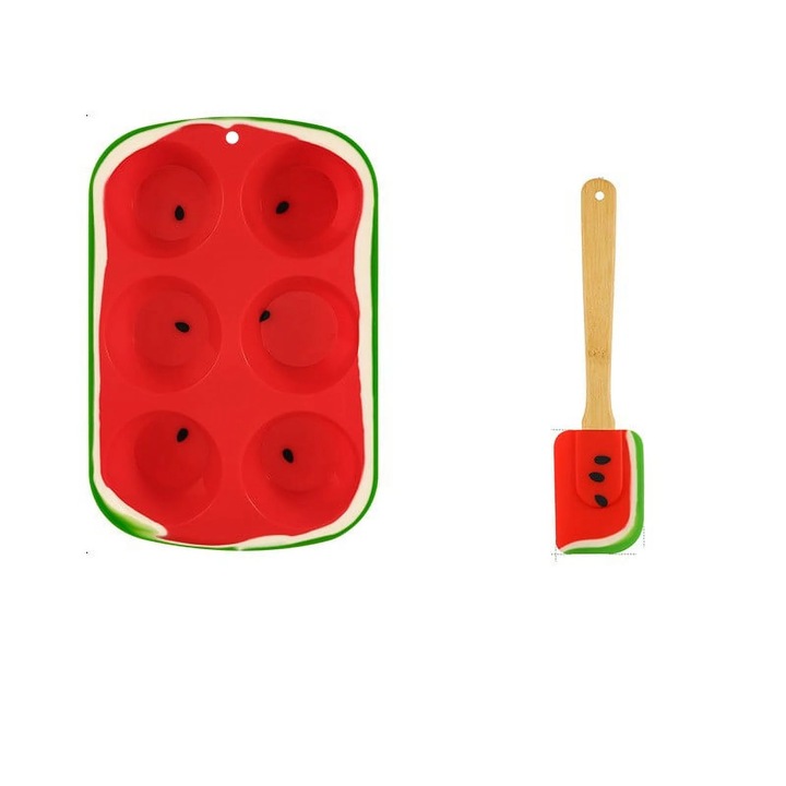Set tavi copt YANYXR, forme pepene, silicon, 1 buc