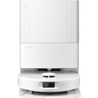 Robot de aspirare Roborock QR 798 W, aspirator si mop cu statie de golire automata, 10.000 Pa, baterie 5200 mAh, autonomie 180 min, navigatie AI, recipient praf 2.7L, Perie laterala anti-incalcire, perie principala anti-incalcire, SmartCleaning, alb