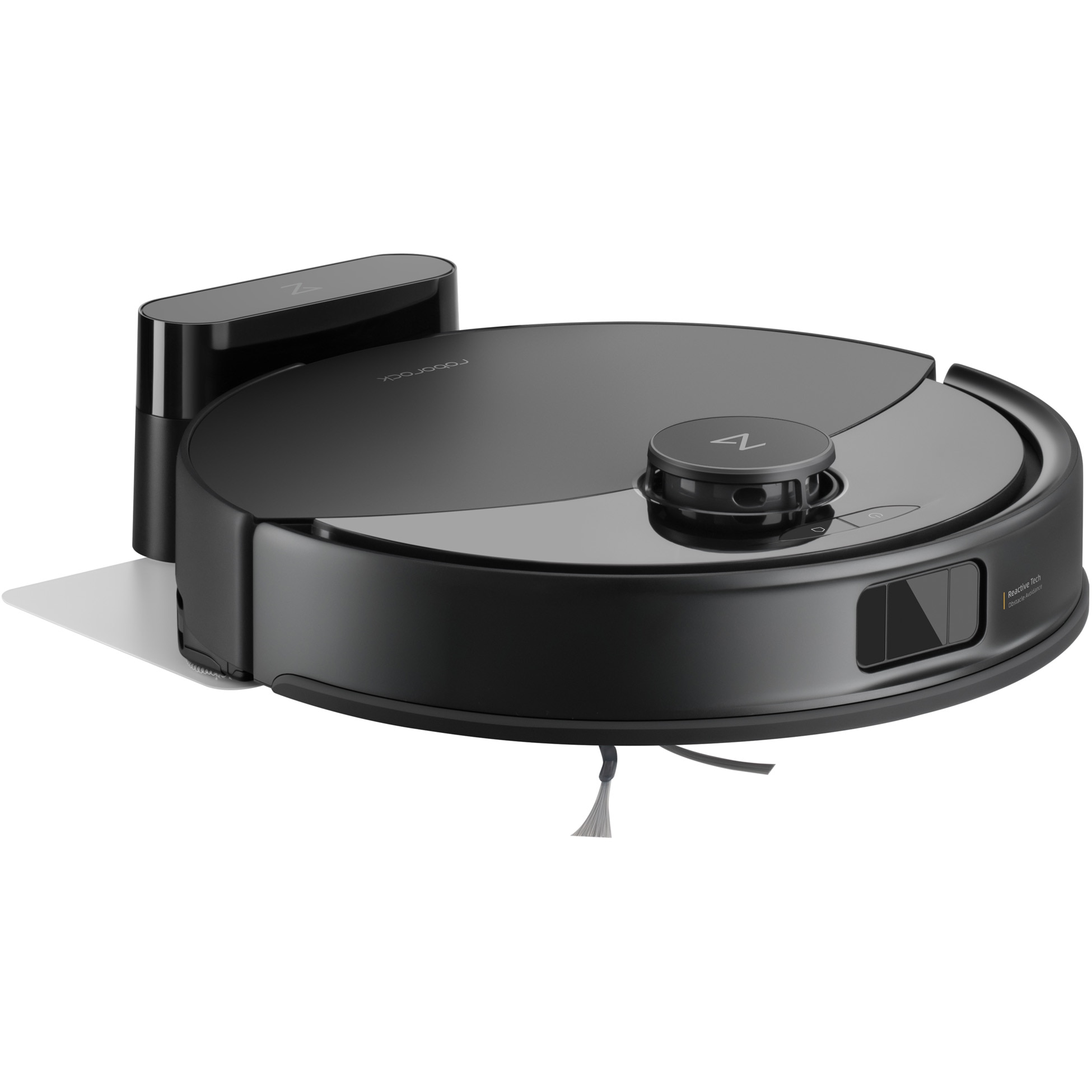 Robot de aspirare Roborock Q10 PF B, aspirator cu mop, 10.000 Pa, baterie 5.200 mAh, autonomie 180 min, navigatie AI, recipient praf 2.7L, Suport Alexa si Google Home, negru