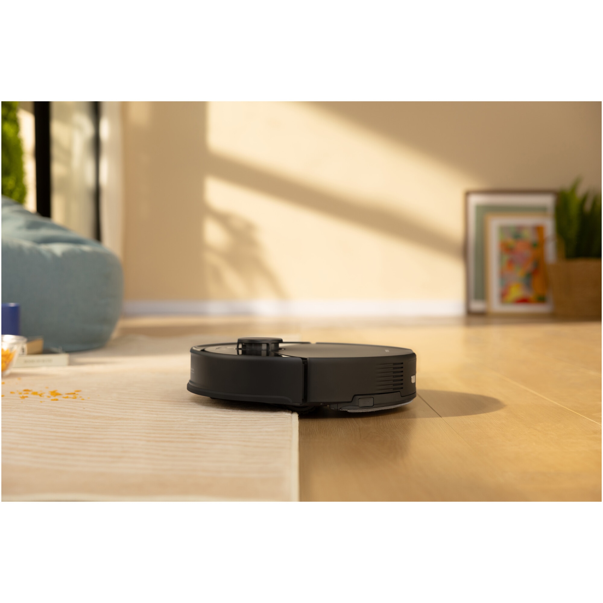 Robot de aspirare Roborock Q10 PF B, aspirator cu mop, 10.000 Pa, baterie 5.200 mAh, autonomie 180 min, navigatie AI, recipient praf 2.7L, Suport Alexa si Google Home, negru