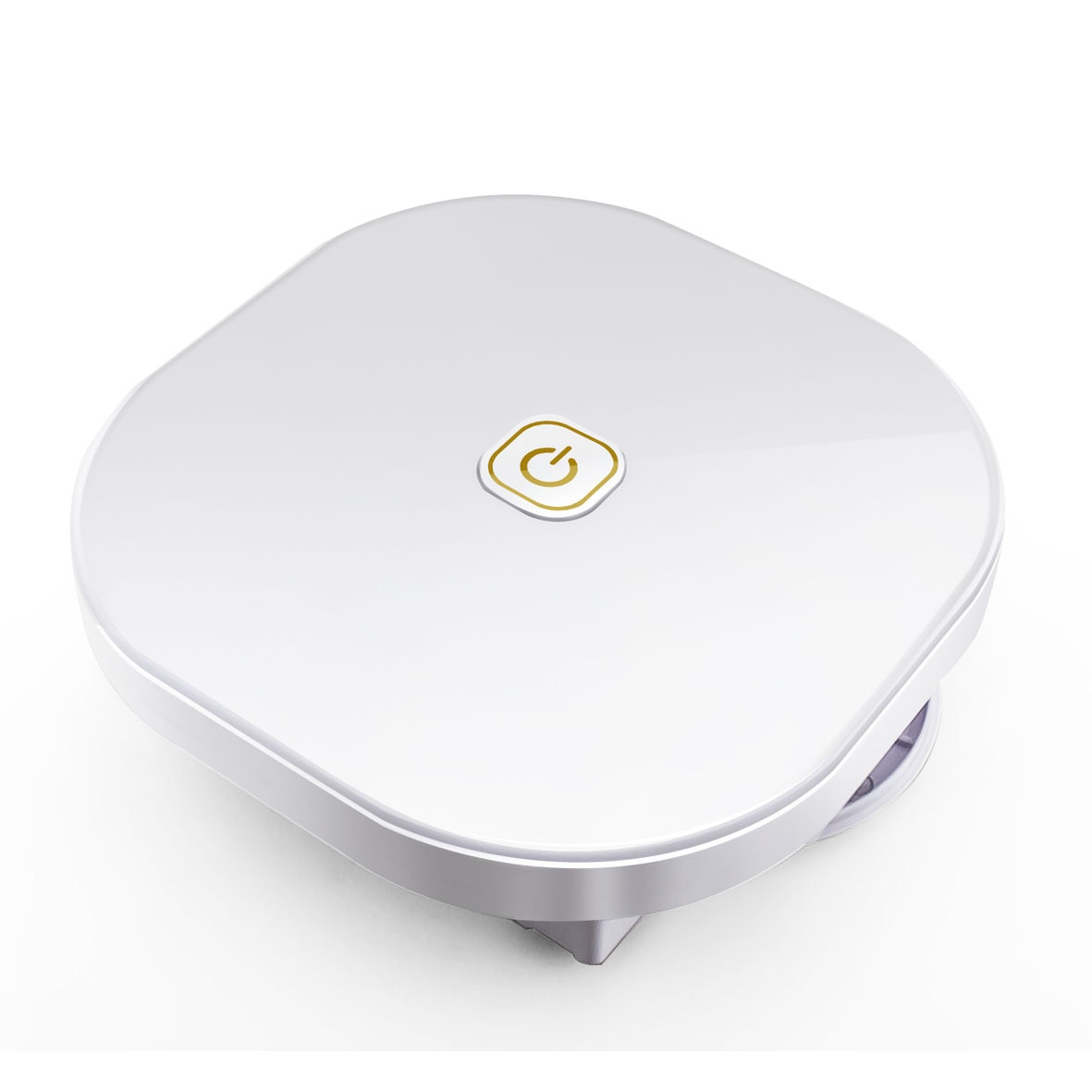 Robot de maturat, pentru curatat cu mopul, functionare silentioasa, utilizare umeda si uscata, incarcare USB, durata lunga de viata a bateriei, alb