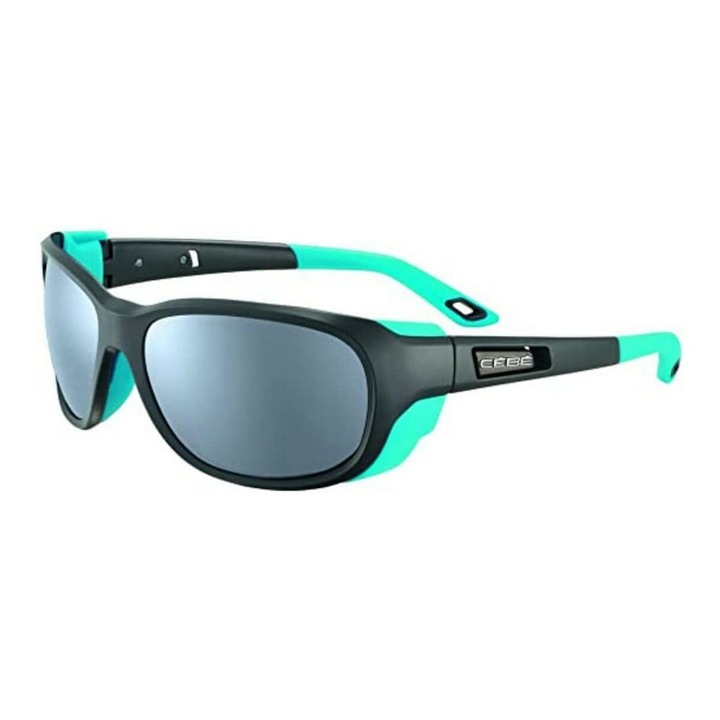 Ochelari de Soare Barbati Cébé CBS029, Lentile Policarbonat Ø 58 mm, Protectie UV400, Culoare Gri, Filtru Solar Categoria 3, Carcasa Inclusa