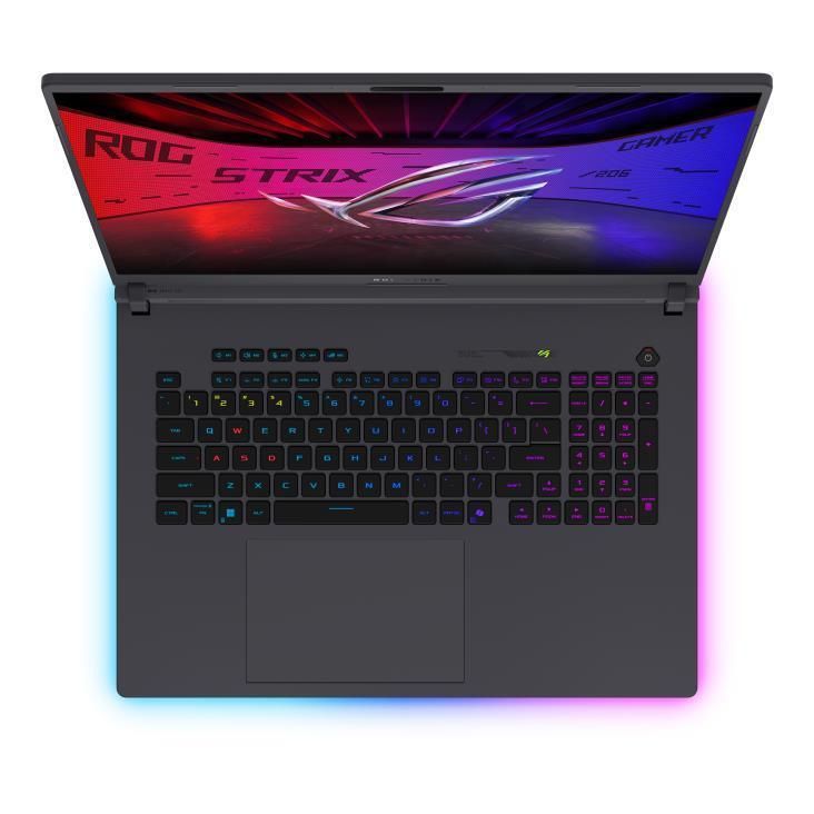 Laptop Asus ROG Strix G18, 2025, G815JPR-S9022, 18 inch, 2560 x 1600, Intel Core i9-14900HX 24 C / 32 T, 2.2 GHz - 5.8 GHz, 36 MB cache, 28 W, 16 GB DDR5, 1 TB SSD, Nvidia GeForce RTX 5070, Fara sistem de operare, Gri (INT Keyboard)