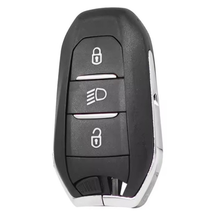 Carcasa Cheie Auto Techstar cu 3 butoane, Compatibila Peugeot 308, 408, 508, 3008, 5008, Citroen C3, C4, DS