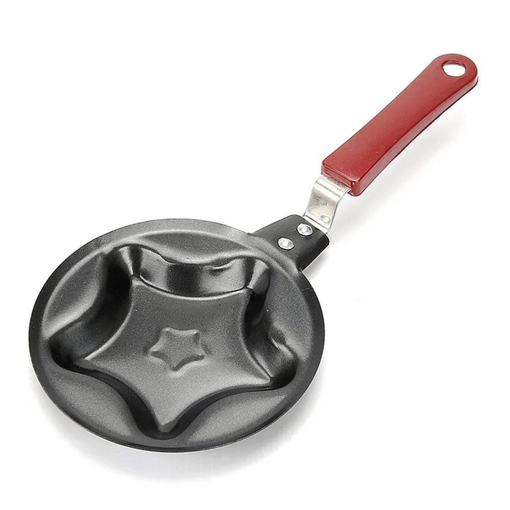 Tigaie mini forma oua, inox, 26x12cm, multicolor