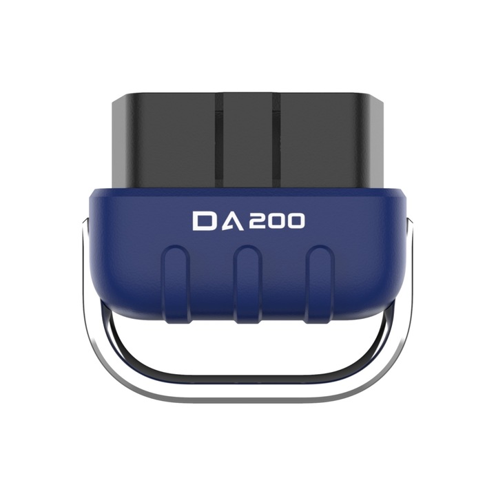 Techstar DA200 OBD2 автомобилен диагностичен тестер с AI приложение, нулиране на кодове за грешки, данни в реално време, съвместим с повечето автомобили