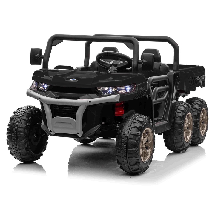 Masinuta Farmer Truck Speed 900, 4x45W, 12V, LED, negru