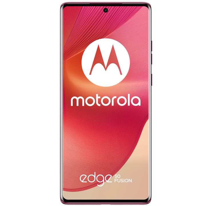 Смартфон Motorola Edge 50 Fusion, 256GB, 8GB RAM, 5G, Hot Pink