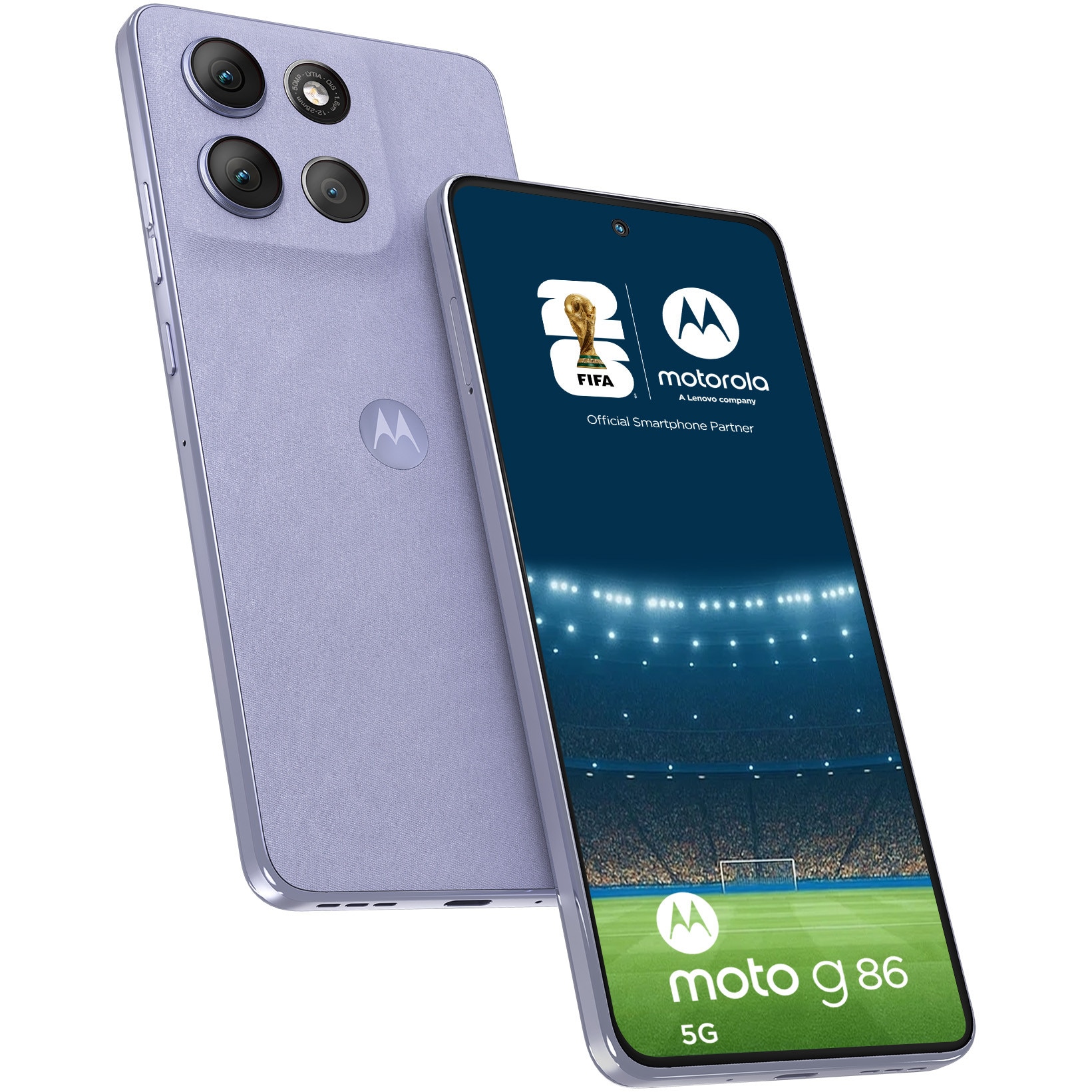 Telefon mobil Motorola Moto g86, 8GB RAM, 256GB, 5G, Cosmic Sky