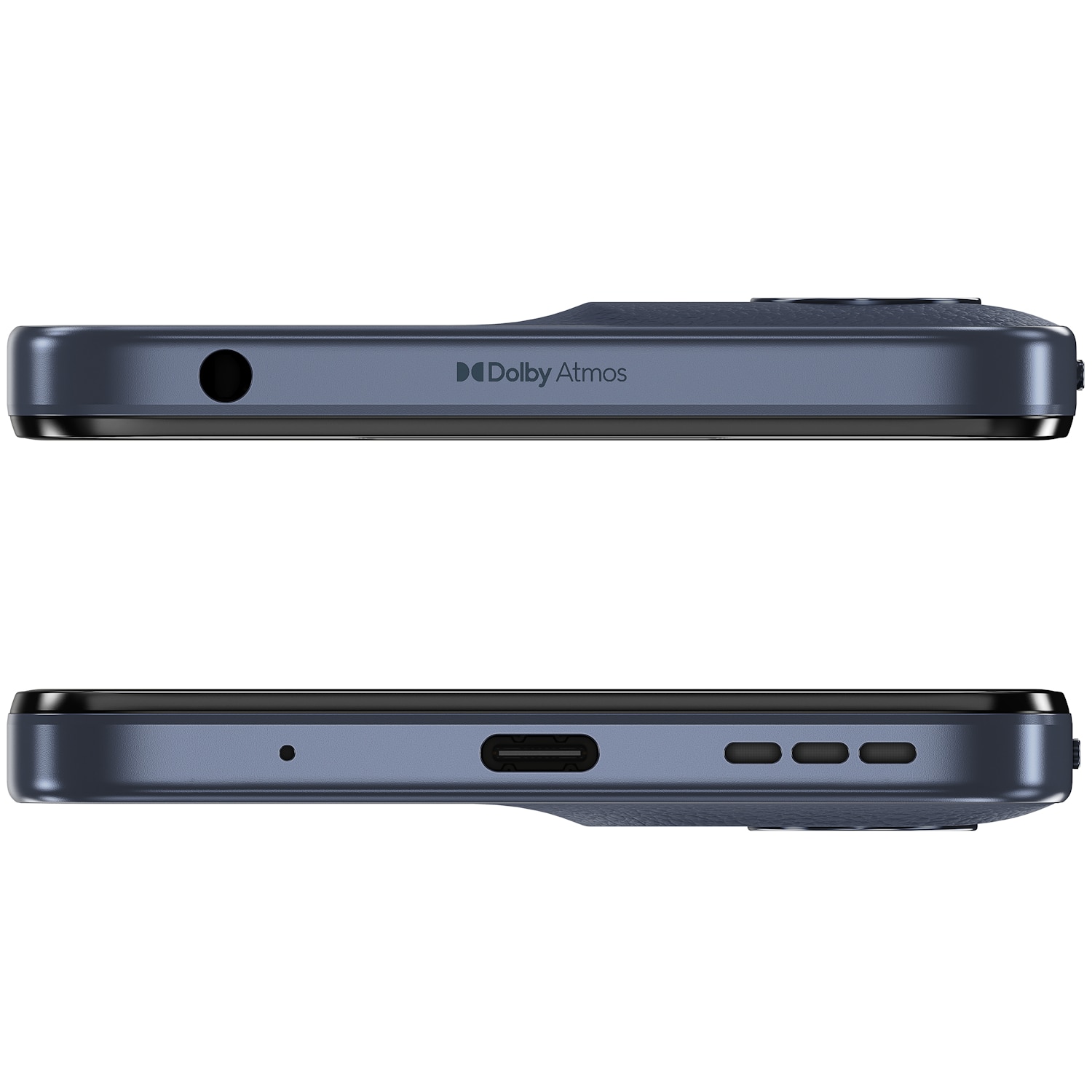 Telefon mobil Motorola e15, Dual SIM, 64GB, 2GB RAM, Denim Blue