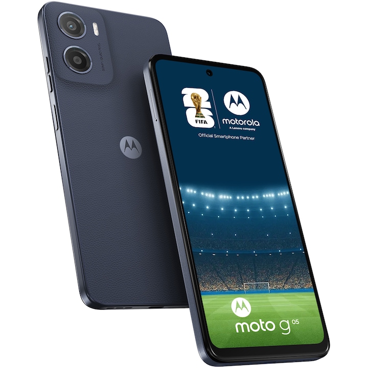 Смартфон Motorola g05, 128GB, 4GB RAM, Denim Blue
