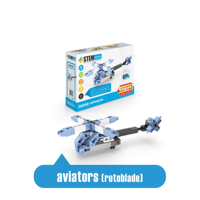 Joc educativ, ENGINO Eroii STEM - Aviatori: Lama Rotitoare