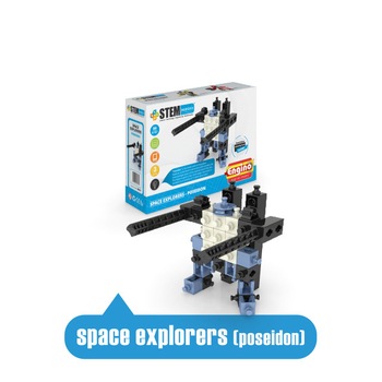 Joc educativ, ENGINO Eroii STEM - Exploratorii Spatiali: Poseidon Joc educativ, ENGINO Eroii STEM - Exploratorii Spatiali: Poseidon