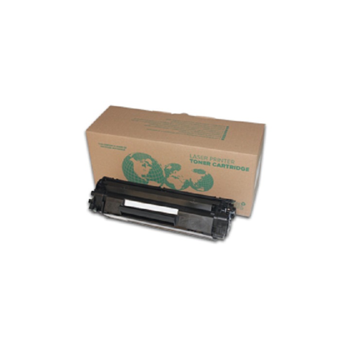 Cartus laser marca Eco Compatibil HP CE285A,Canon CRG-325,Canon CRG-725 culoare Black