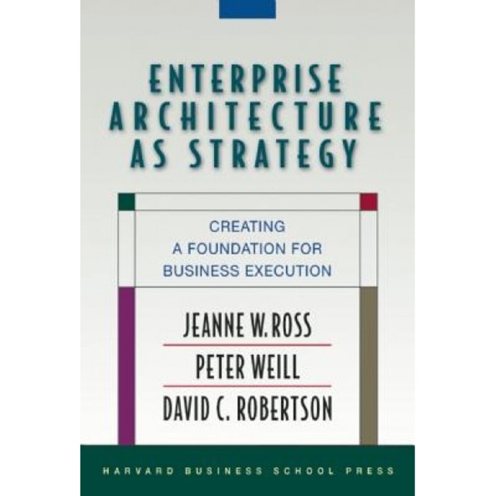 Enterprise Architecture as Strategy: Creating a Foundation for Business Execution - Peter Weill, Jeanne W. Ross, David C. Robertson