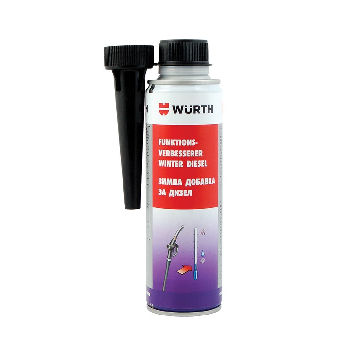Добавка против замръзване на дизеловото гориво Würth, 300 ml