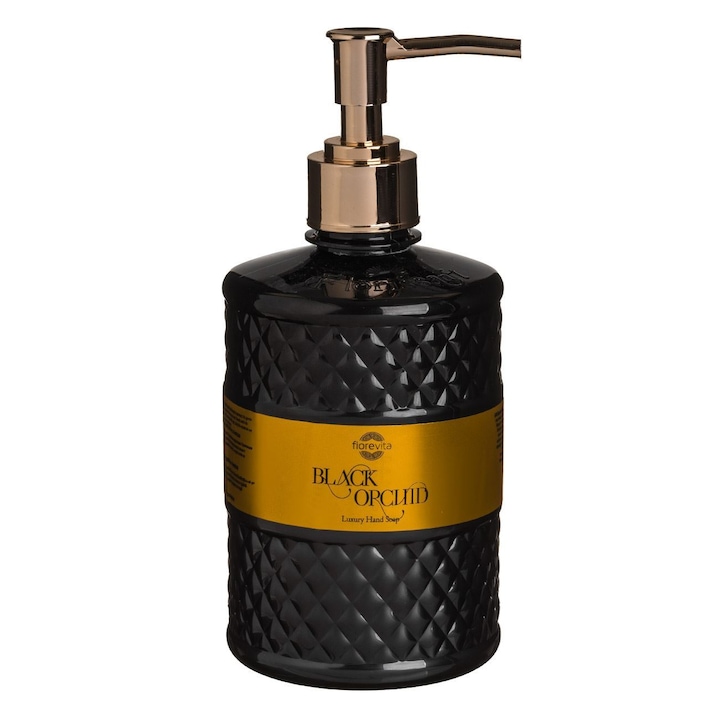 Fekete orchidea folyékony szappan pumpával 500ml - fiorevita