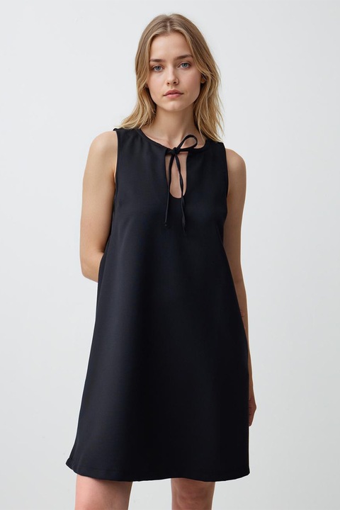 JIMMY KEY, Rochie scurta lejera, Negru, S