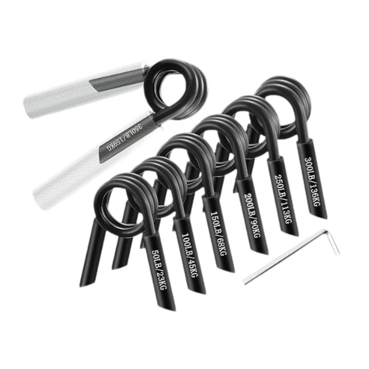 MWAOWM Удължител за китка, 50-350LB, 7 броя, многофункционален, противоплъзгащ, компактни размери