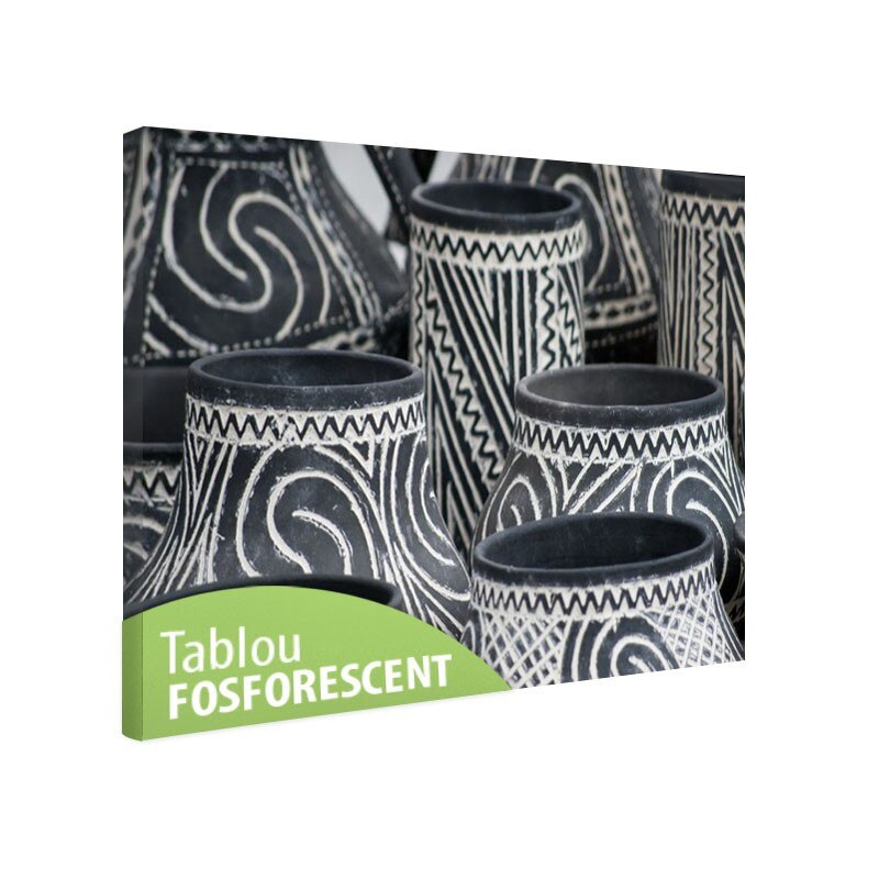 Tablou fosforescent Ceramica rustica, 120x80 cm