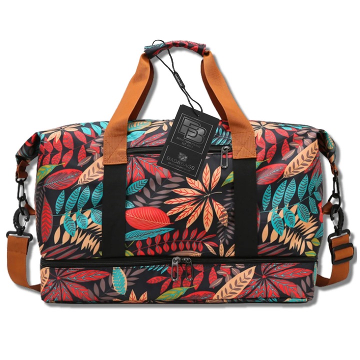 Geanta de voiaj dama, Bad&Bags, Uenildi, multicolor, One size