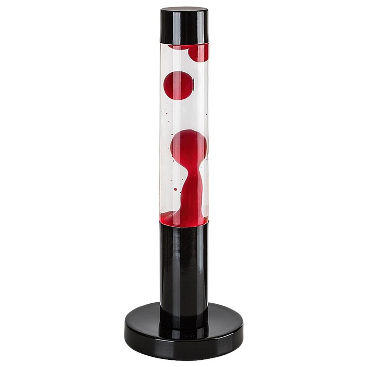 Lampa de design Lavastic negru LED 25W 34Lm inaltime 39cm IP20 Rabalux 76028