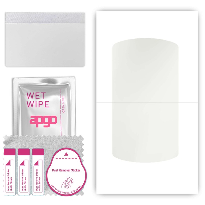 МАТОВ apgo протектор за екран за Garmin Edge 1050 – самозалепващ се, цял дисплей, хидрогел, защита от надраскване, пълно лепене, 5D