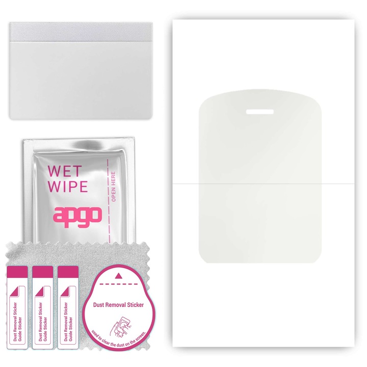 Folie de protectie MAT MATTE apgo pentru Maxcom Classic MM718L – autoadeziva, afisare completa, hidrogel, anti-zgarieturi, full glue, 5D