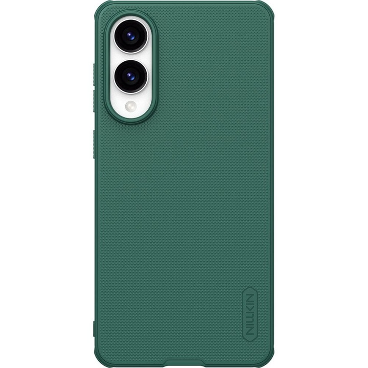 Tok, Nillkin Frosted Shield Pro kompatibilis Samsung Galaxy S25 Edge, Sötétzöld