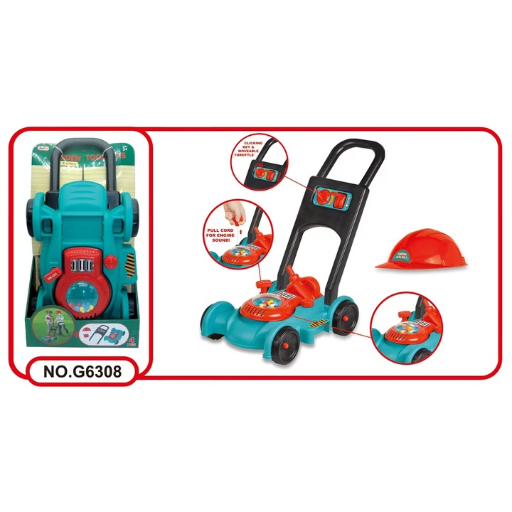 Masina de tuns iarba de jucarie