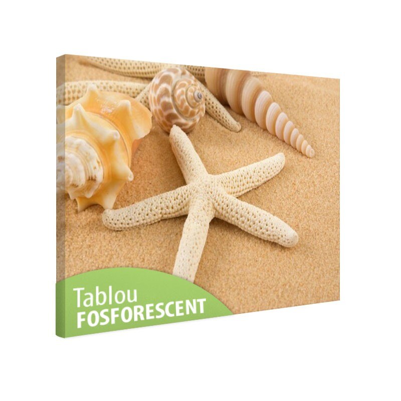 Tablou fosforescent Nisipurile de Aur, 120x80 cm