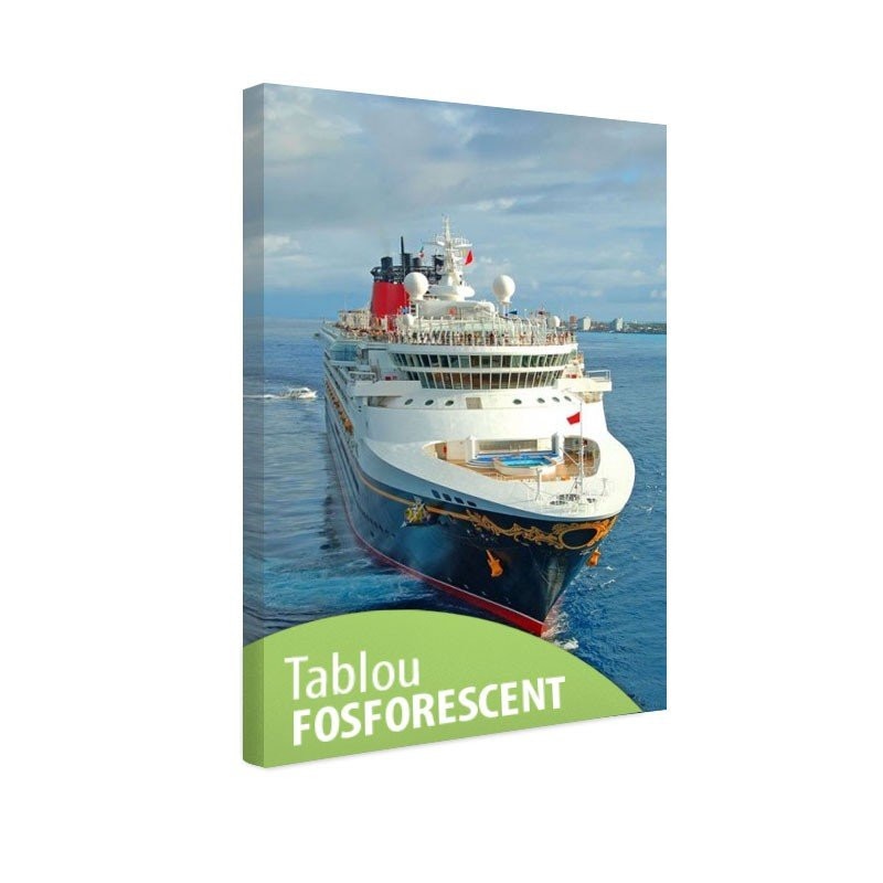 Tablou fosforescent Croaziera pe mare, 90x52 cm