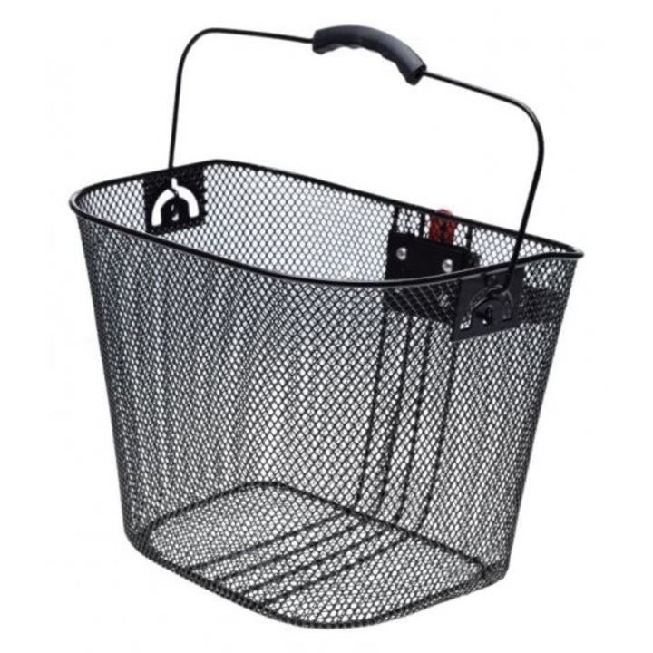 Cos biciclete WMX, fata detasabil, culoare negru