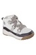 Skechers, Ghete din material textil cu garnituri din piele Yana-Collins Landing, Negru/Crem