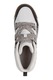 Skechers, Ghete din material textil cu garnituri din piele Yana-Collins Landing, Negru/Crem