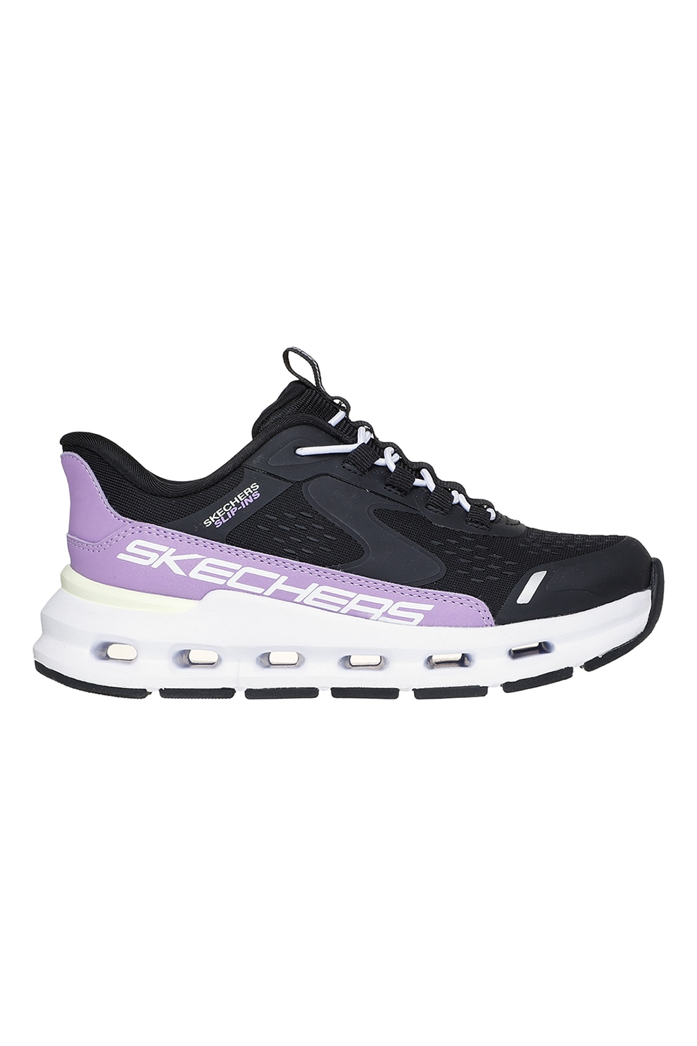 Skechers, Pantofi sport slip-ins Glide-Step Vista Lane, Negru