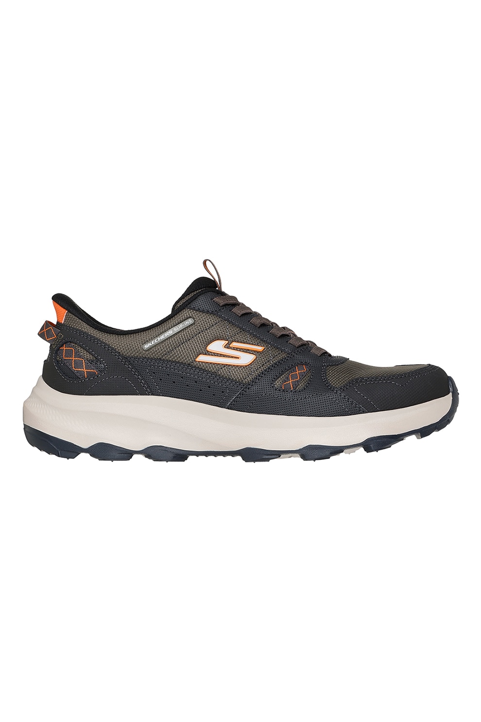 Skechers, Pantofi sport slip-ins Ridge Oak Gateway Trail, Verde masliniu, 40