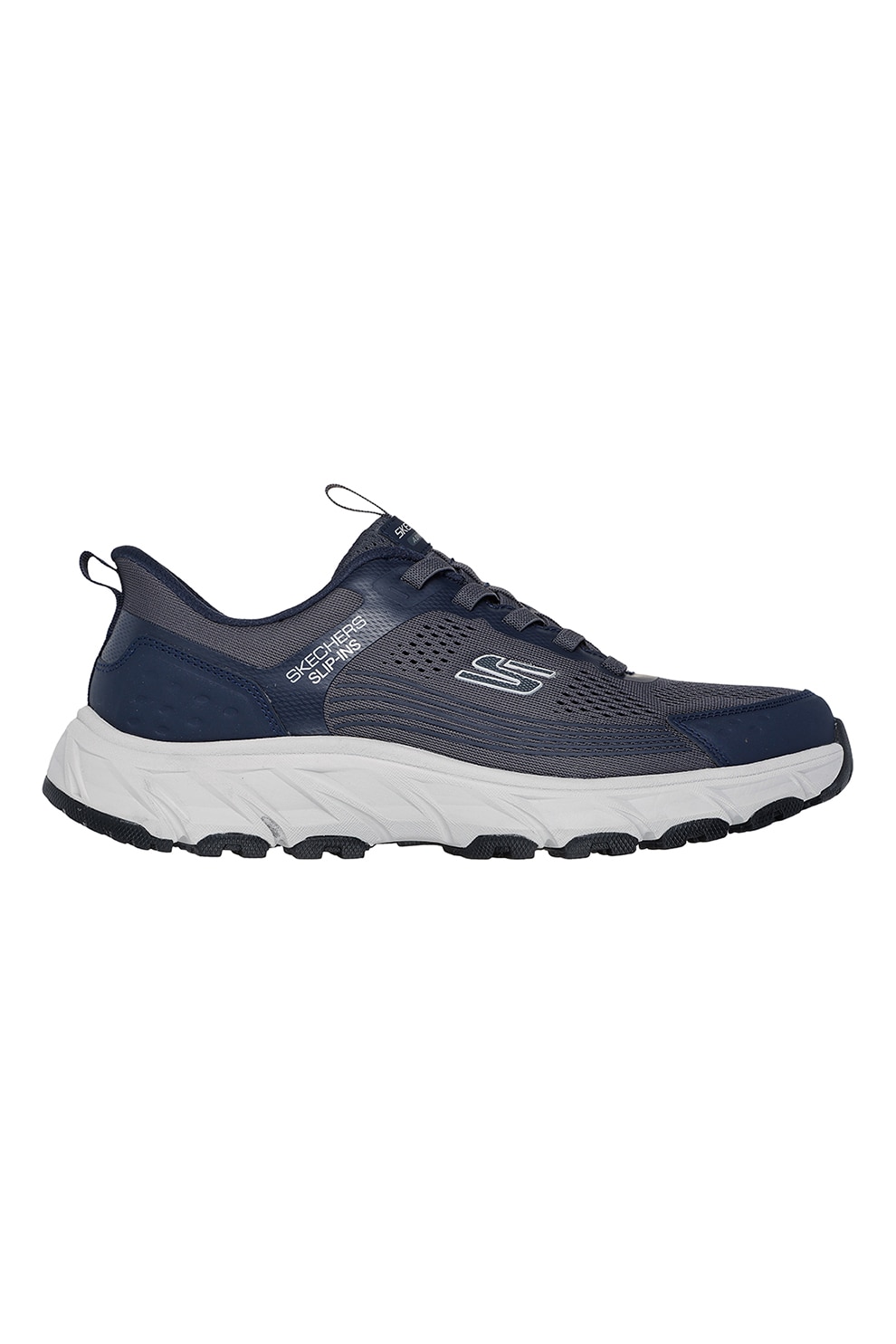 Skechers, Pantofi slip-ins pentru drumetii Hill Crest 2.0, Bleumarin, 43