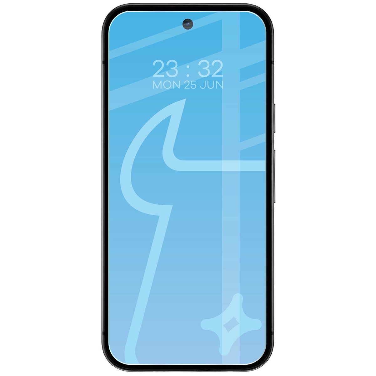 Sticla Bizon Glass Clear 2 pentru Google Pixel 9a, transparenta
