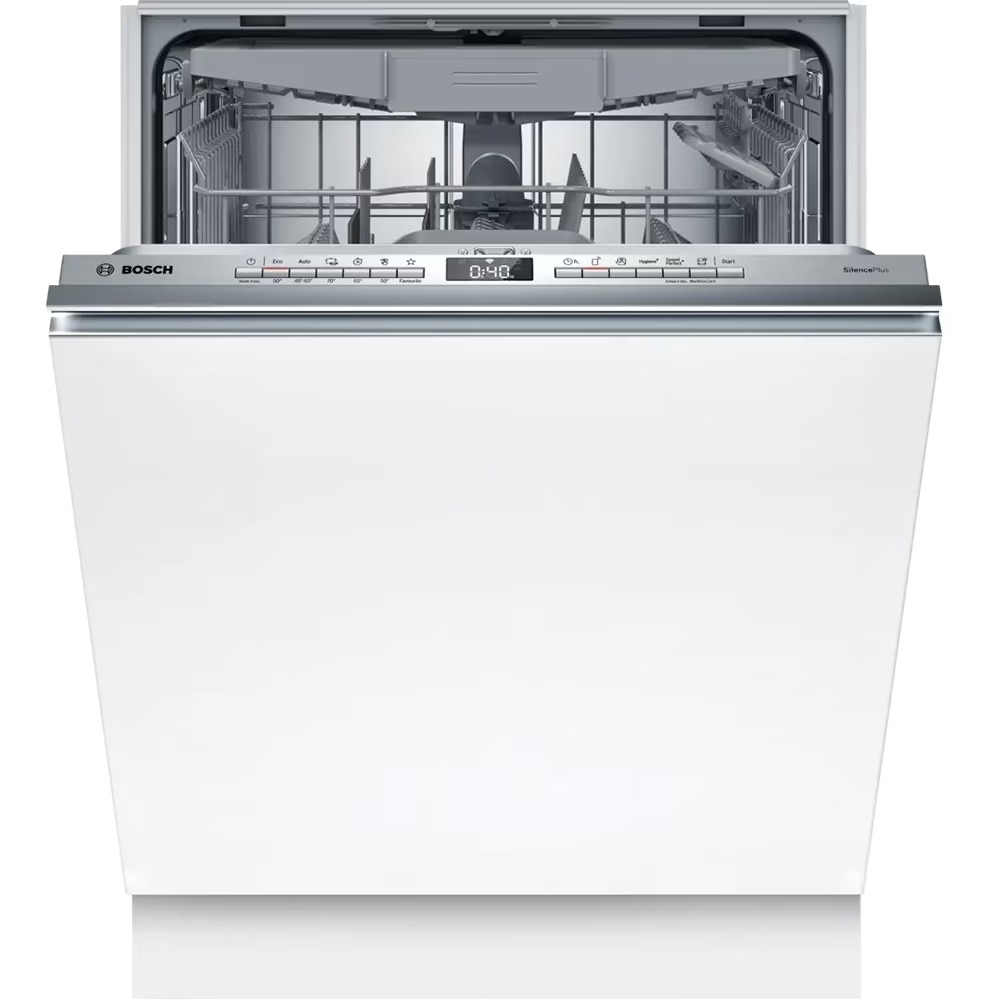 Masina de Spalat Vase Incorporabila BOSCH SMV4EVX09E, 14 seturi, 6 programe, 60 cm, Clasa B, Panou Comanda Inox