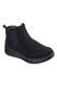 Skechers, Ghete Chelsea din piele intoarsa Arch Fit Laguna Harvest Moons, Negru