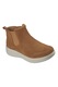 Skechers, Ghete Chelsea din piele intoarsa Arch Fit Laguna Harvest Moons, Maro camel