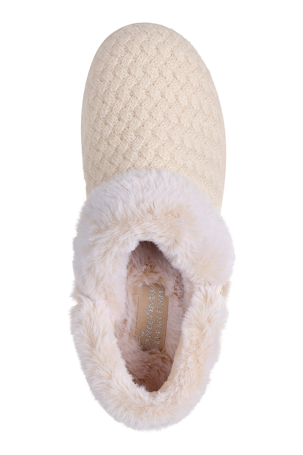 Skechers, Papuci Cozy Campfire, Bej deschis, 35 - eMAG.ro