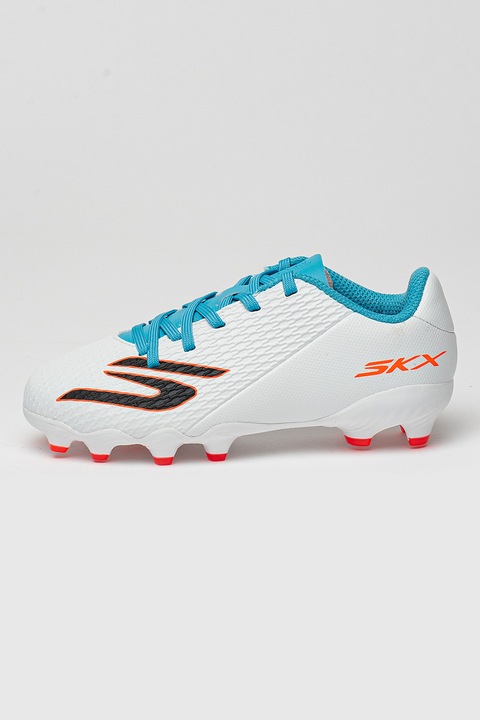 Skechers, Футболни обувки Jr Crib, Бял/Светлосин