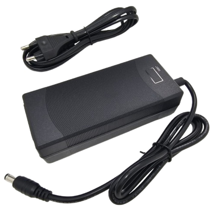 Зарядно устройство Nafpro Li-ion за скутер, електрически скутер 54.6V с 2A, 5.5X2.5 мм щепсел за зареждане