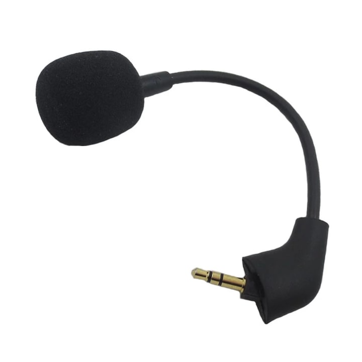YANYXR csere mikrofon Hyper X Cloud 2 II gaming fejhallgatóhoz, rugalmas, 17cm
